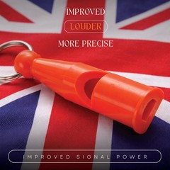 genuine Pro Trialler Gun Dog Whistle no. 212. BPA free plastic. Holds its fre…