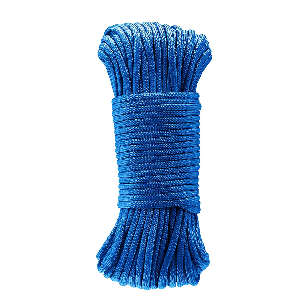 550 Type III Paracord, 7-Strand Core, High Strength – 5/32 in X 100 Ft (4Mm X 30