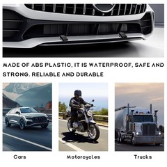 4 PCS Deer Whistles for Car, Automotive Deer Warning Whistle Devices, Animal War