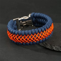 Handmade 7-Core Paracord Bracelet for Men – Outdoor Survival Camping.