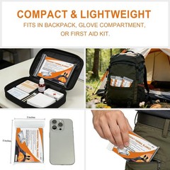 6 Pack Mylar Thermal Emergency Blankets 82×52 Camping Hiking First Aid Survival