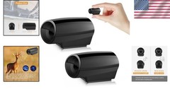 Universal Fit Deer Whistle Device for Auto Safety – 2 Pack with Strong Adhesive