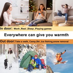 Boankodu Hand Warmers Rechargeable 2 Packwith Charging Case14000Mah Electric