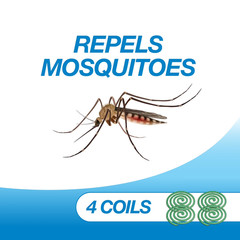 4 Packs Pic Outdoor Mosquito Repelling Coils 4 coil each pack Total 16 Coils