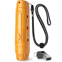 Electronic Whistle with 3 Tones & 3 High Volume Settings – Battery Powered Emerg