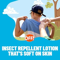 OFF! Insect Repellent Lotion Adults & Kids, Fragrance-Free Bug Repellent 3.8oz