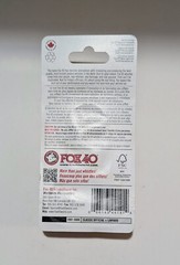 Fox 40 Classic Official Referee Coach Pealess WHISTLE 115 db +Lanyard New