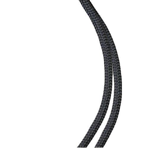 Black Polyester Paracord 550 Diamand Braid Rope 5/32″ x 75′ – 110lb. Max Load