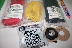 Paracord Gorilla Type III Commercial 550 Cord Red Yellow Black Plus Extras