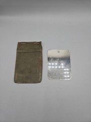 Vintage Signal Mirror Camping Backpacking