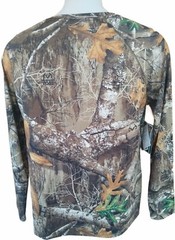Realtree Camo Shirt XL Women’s X-Large 16/18 Camouflage Long Sleeve Ladies New _