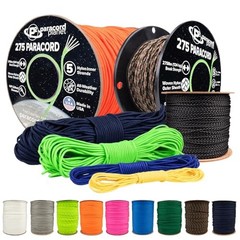 275lb Paracord – 3/32 Inch (2.38 mm) Nylon Crafting Cord 10 ft Midnight Blue