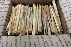 Fatwood 5 lbs Natural Fire Starter Kindling Hand Cut for Fireplace, camping, BBQ