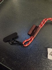 Class of 2029 Red Paracord Phone Lanyard & Tether Tab Set – Bear Logo