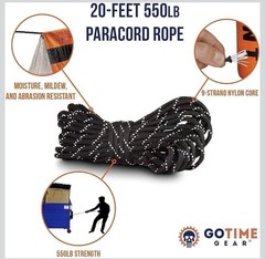 Go Time Gear Life Tent & Life Bivy Survival Kit Waterproof Windproof Orange