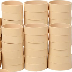 AMUU Rubber Bands Size #94 Black 30pcs Tactical Wide Beige