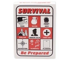 Survival Playing Cards Frank Heyl Deck of Cards with Survival and First Aid Tips