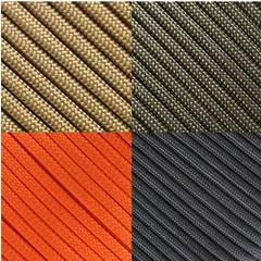 7 Cores 550 Paracord Cord 5 15 30 M Dia.4mm For Outdoor Camping Survival