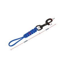 Underwater Diving Lanyard Lightweight BCD Gear Keeper Swivel Design