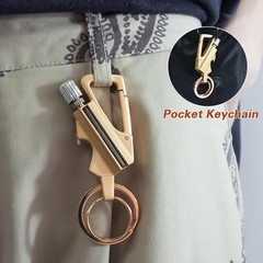 Permanent Match Infinity Lighter Multitool Keychain Bottle Opener Strike for Men