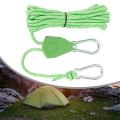 Rope Lanyard Strap Tent Pulley 100g Adjustable Fastener Non Slip Ratchet Hanger