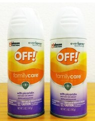 OFF Family Care Insect Repellent VIII Spray with Picaridin, 5 oz, Pack of 2