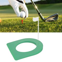 2 Pcs Putting Cup and Flag Putting Hole Practice Aids with Flag for 9830