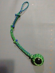Decorative Spherical Knot Charm 550 Paracord Survival Tool