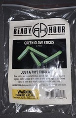 Ready Hour New Green Glow Sticks 4 pack