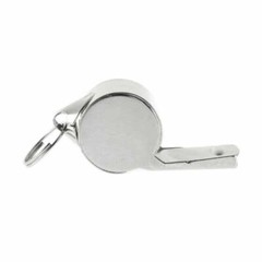 Stainless Steel Sport Game Referee Whistle Emergency Loud Sound Outdoor