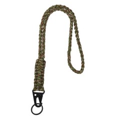 Paracord Lanyard, 1Pcs & Army Green Camouflage Fit for (Keys Whistle)