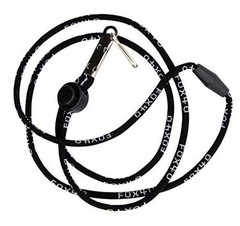 Original Mini Whistle with Lanyard, Black
