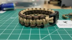 Sparrow’s Handmade Tactical Cobra Weave Style Paracord Bracelet