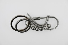 Stainless Steel keychain Handicraft Key Ring Car Keyring