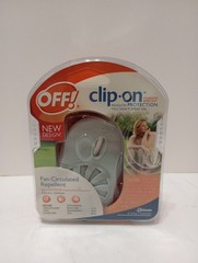 Johnson Off! Clip On Mosquito Repellent Fan (71703)