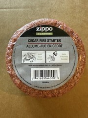 Zippo Campfire Fire Starter Cedar Puck 44000 FREE SHIPPING *NEW*