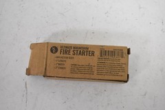 S&E Fire Starter Kit Magnesium Metal Black Lightweight Camping Survival Keychain