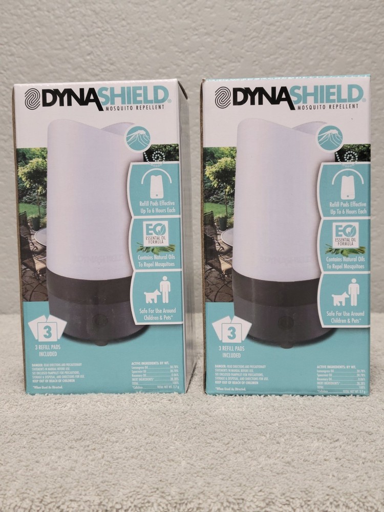 DYNASHIELD Mosquito Repellent Non Pesticide Portable Battery Operated X2