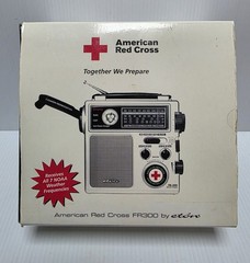 FR300 Eton American Red Cross Emergency Radio W/ Hand Crank – NEW