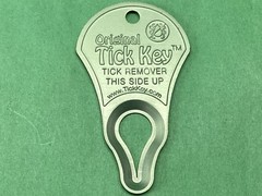 5 PACK – Original TICK KEY Aluminum Removal Tool Device People Kids Adults Pets