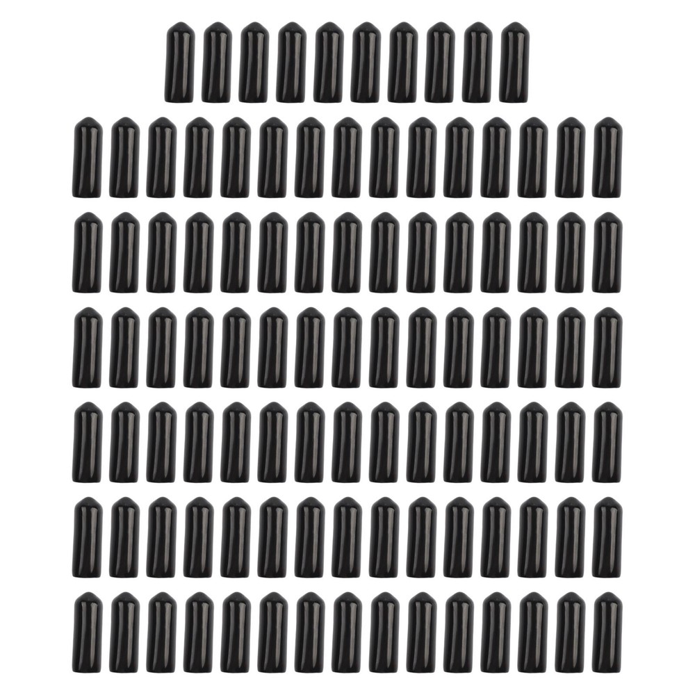 Simplified Installation with 100 PCS of Protective Nail Covers Outdoors