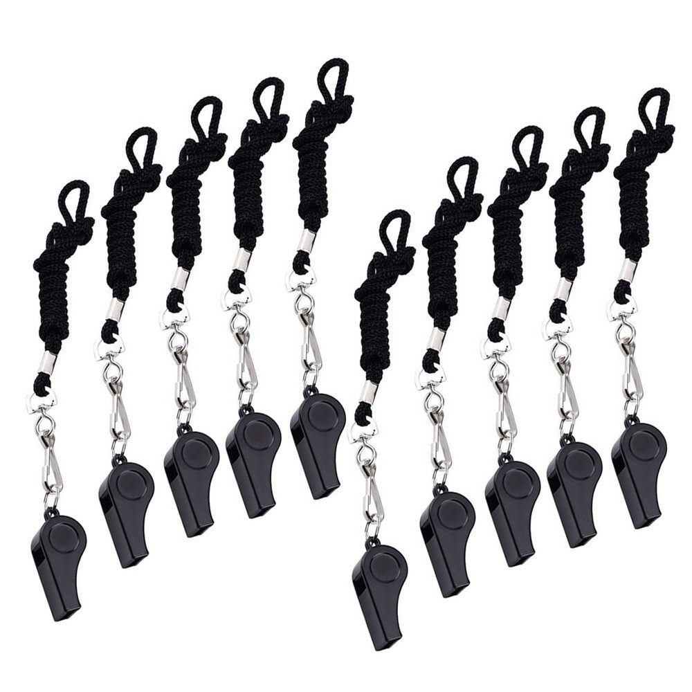 Plastic Multipurpose Loud Whistle Pendant Ideal for Kids Outdoor Survival Safety