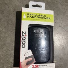 Zippo Refillable 12 Hour Hand Warmer Matte Black New In Box Unsealed brand new