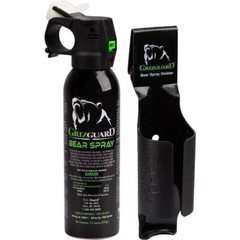 GrizGuard Bear Spray Fog Repellent Defense Safety Protection 30 Foot EPA Reg