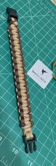 Sparrow’s Handmade Tactical Cobra Weave Style Paracord Bracelet