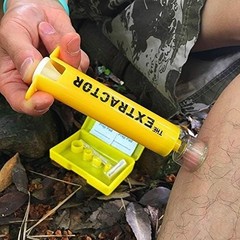 Insect Bee Sting Snake Bite Venom Extractor Suction Kit Tool Pump First Aid USA