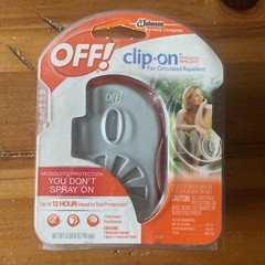 OFF! Clip On Mosquito Repellent Fan Starter Kit New and Sealed Discontinued