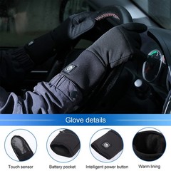 Savior Heat Heated Gloves Battery Electric Heated Glove Liners For Men Women