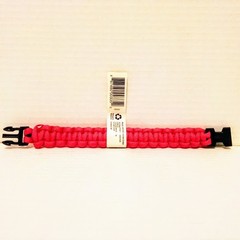Everbuilt 550 Paracord 7 Strand Large Red Survival Bracelets – Lot Of 104 – New
