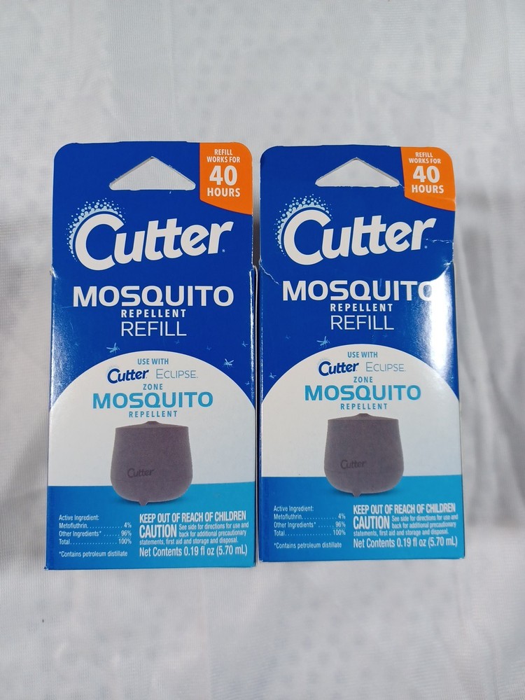 Cutter Mosquito Repellent 40-Hour Refill Use Cutter Eclipse Zone Mosquito Qty 2